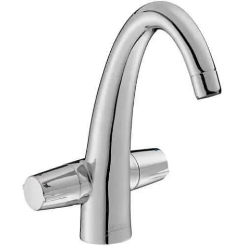 Смеситель для умывальника Elevation неповоротный излив, с донным клапаном E18870-CP Jacob Delafon