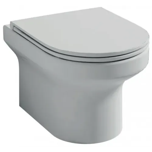 Подвесной унитаз Elite 36х50 см, сиденье тонкое, безободковый, с сиденьем EDX114RU-00 Jacob Delafon