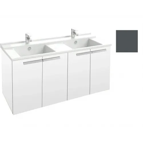 Модуль под раковину Struktura 117х47х56 см, серый антрацит, 4 дверцы EB1283-N14 Jacob Delafon