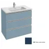 Модуль под раковину Vox 80х46х73,4 см, 3 ящика, темно-синий матовый EB2048-RA-M67 Jacob Delafon