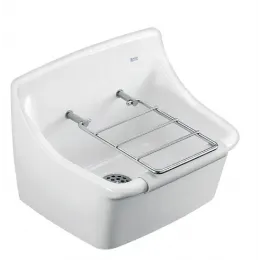 Подвесная раковина Norma 45х35х16 см, без отверстий для решетки, санфарфор E1898-00 Jacob Delafon