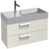 Модуль под раковину Rythmik 79,5х36х42,4 см, белый блестящий, 2 выдвижных ящика EB1302-N18 Jacob Delafon