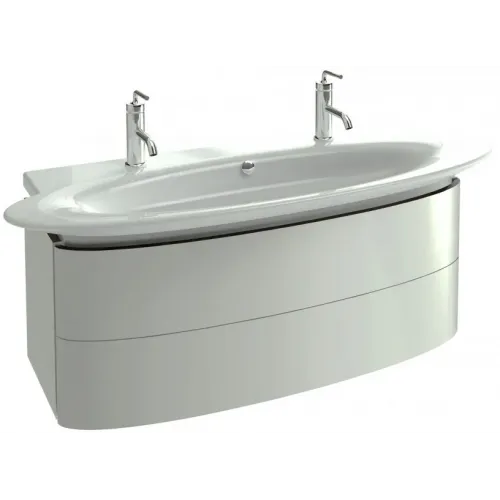 Модуль под раковину Presqu'ile 109х45х45 см, белый блестящий лак, 2 выдвижных ящика EB1105-G1C Jacob Delafon