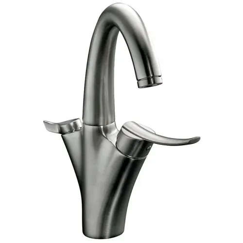 Кухонный смеситель для фильтра Carafe матовая сталь, с фильтром для воды, на 2 функции E18865-VS Jacob Delafon