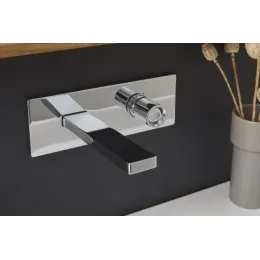 Встраиваемый в стену смеситель для раковины Composed титан E73061-TT Jacob Delafon