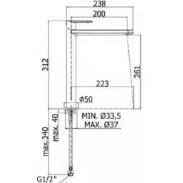 Смеситель для раковины Paffoni Candy CA081CR