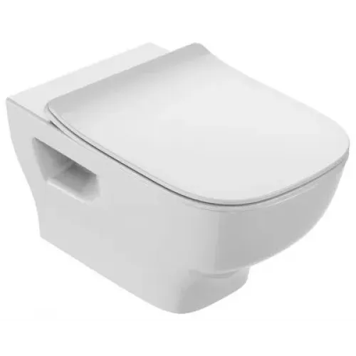 Сиденье для унитаза Struktura тонкое, дюропласт, с микролифтом, быстросъемное E20606-00 Jacob Delafon