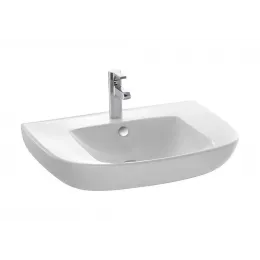 Подвесная раковина Odeon Up 56х37,2х13,5 см, 1 отверстие для смесителя, санфарфор E4755G-00 Jacob Delafon