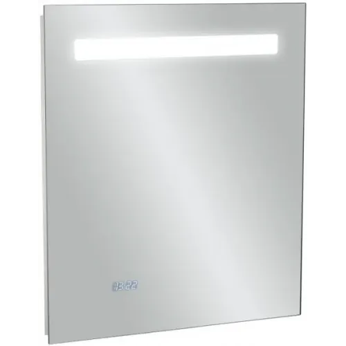 Зеркало 60х65 см, с подсветкой, с подогревом, с часами EB1430-NF Jacob Delafon