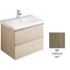 Модуль под раковину Odeon Up 77х48,5х53 см, светлый дуб EB895RU-E5 Jacob Delafon