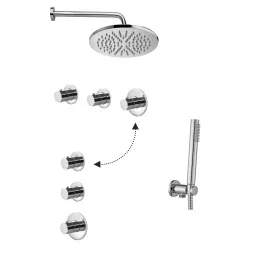 Комплект для душа PAFFONI Modular Box KITMB018CRKING