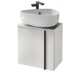 Модуль под раковину Nouvelle Vague 45,2х30х46,8 см, белый блестящий, шарниры слева EB3045G-G1C Jacob Delafon