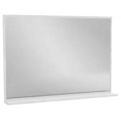 Зеркало Vivienne 98х69,6 см, с полочкой, белый блестящий EB1598-N18 Jacob Delafon