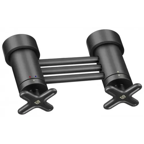 Настенный смеситель без излива Nouvelle Vague матовый черный, чёрный цвет, без лейки E78344-BLV Jacob Delafon