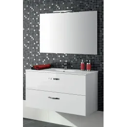 Комплект мебели для ванной Ola 101 см, подвесной монтаж EB1099-RU+EB392RU-J5+EXUA112-00 Jacob Delafon