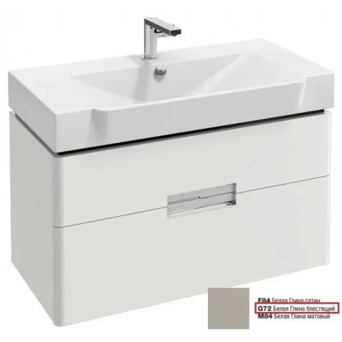 Модуль под раковину Reve 79х38х44,5 см, 2 ящика, белая глина блестящий EB1135-R-G72 Jacob Delafon