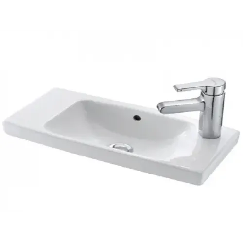 Подвесная раковина Odeon Up 50х22х9,5 см, с 1 отверстием для смесителя справа, санфарфор E4701R-00 Jacob Delafon
