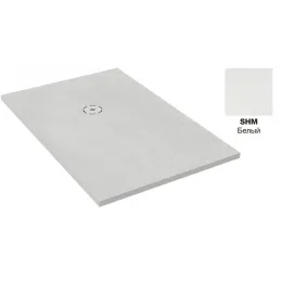 Поддон Singulier 120х70х3 см, антискользящее покрытие, белый, прямоугольный, Neoroc E67003-SHM Jacob Delafon