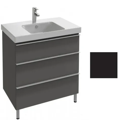 Модуль под раковину Odeon Up 77х48,5х73,8 см, черный матовый EB993-M61 Jacob Delafon