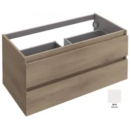 Модуль под раковину Parallel 100х50х44,6 см, 2 ящика, белый глянцевй, с отв. для сифона EB1705-N18 Jacob Delafon