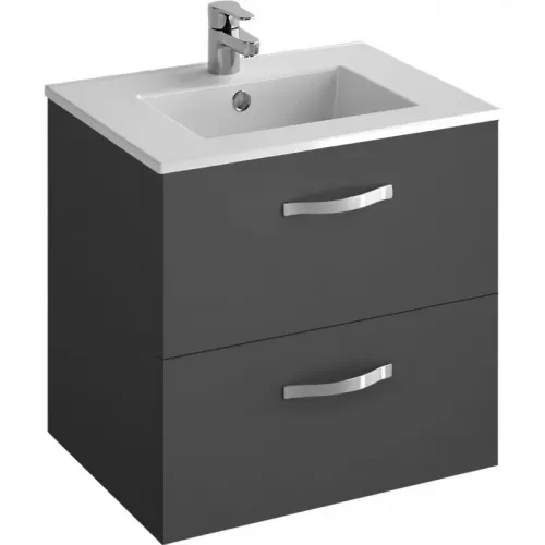 Модуль под раковину Ola 59,8х45х56 см, серый антрацит, 2 ящика EB390RU-N14 Jacob Delafon