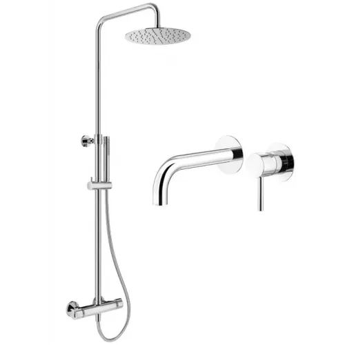 Комплект для душа Plumberia Selection IXO KITXO6302CR210