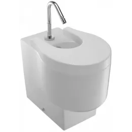 Биде Viragio 36х54 см, напольное, крышка в комплекте E4794-00 Jacob Delafon