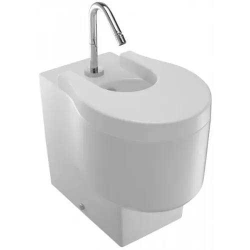 Биде Viragio 36х54 см, напольное, крышка в комплекте E4794-00 Jacob Delafon