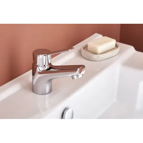 Смеситель для умывальника Eo неповоротный излив, без донного клапана E24158RU-CP Jacob Delafon