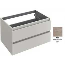 Модуль под раковину Parallel 80х50х45 см, квебекский дуб, 2 выдвижных ящика, без отверстия под сифон EB1702-E10 Jacob Delafon