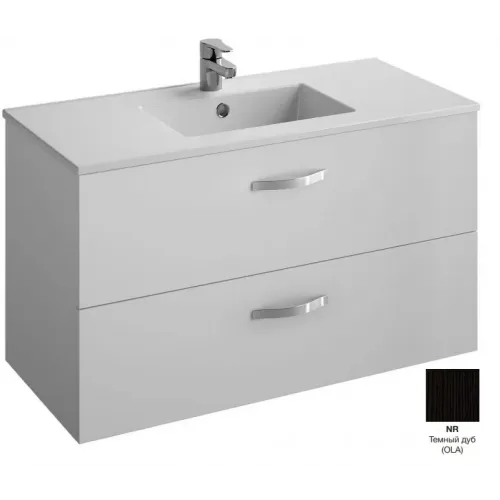 Модуль под раковину Ola 99,6х45х56 см, тёмный дуб EB392RU-NR Jacob Delafon
