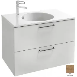 Модуль под раковину Odeon Rive Gauche 80х50,8х56,8 см, дуб табак EB2522-R9-E52 Jacob Delafon