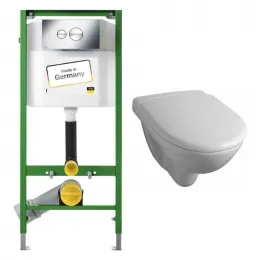 Комплект с инсталляцией Odeon с микролифтом E70006-00+713386+E1080G-00 Jacob Delafon