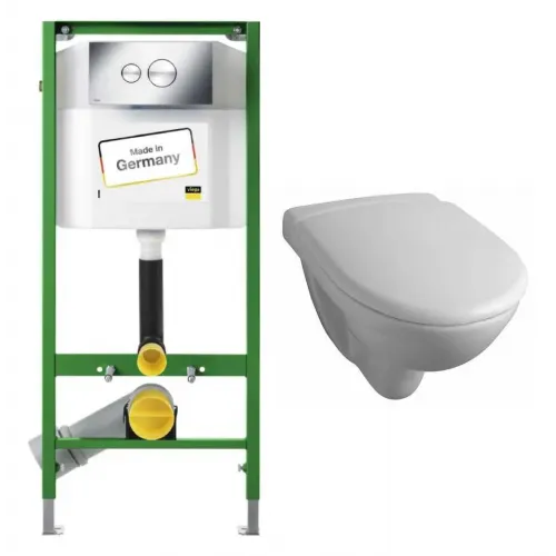 Комплект с инсталляцией Odeon с микролифтом E70006-00+713386+E1080G-00 Jacob Delafon