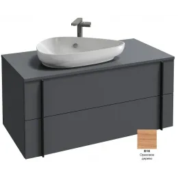 Модуль под раковину Nouvelle Vague 100х50,7х47,1 см, 2 ящика, ореховое дерево EB3040-E16 Jacob Delafon