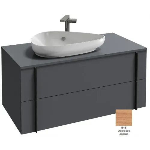 Модуль под раковину Nouvelle Vague 100х50,7х47,1 см, 2 ящика, ореховое дерево EB3040-E16 Jacob Delafon
