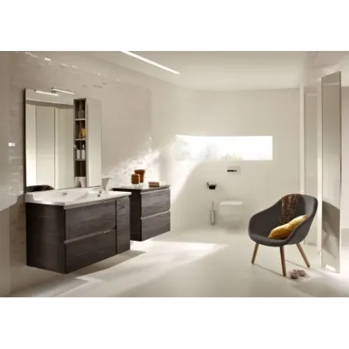 Модуль под раковину Soprano 96х53,5х63,4 см, 1 дверца, 2 ящика, сливовый EB1331-N04 Jacob Delafon