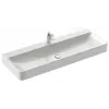 Накладная раковина Vox 120х45х13,5 см, отверстие перелива в передней части, с заглушкой перелива, санфарфор, с отв. под смеситель EVA112-00 Jacob Delafon