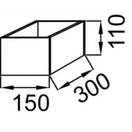 Полка Nouvelle Vague 15 см EB1582-P11 Jacob Delafon