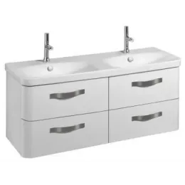 Модуль под раковину Replay 118,5х45х47 см, белый блестящий, 4 выдвижных ящика EB1048-G1C Jacob Delafon