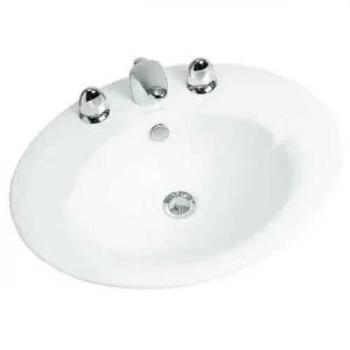 Встраиваемая сверху раковина Presqu'ile 60х48 см, санфарфор, с отв. под смеситель E1250-00 Jacob Delafon