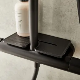 Полка для смесителя Metro чёрная E24316-BL Jacob Delafon