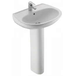 Подвесная раковина Brive 60х48х14,5 см, санфарфор, с отв. под смеситель E1286-00 Jacob Delafon