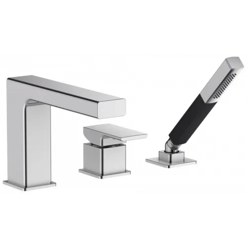 Смеситель на борт ванны Strayt на 3 отв. E37337-CP Jacob Delafon