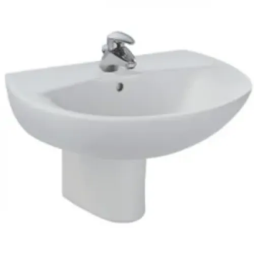 Подвесная раковина Patio 60х47х16 см, 1 отверстие под смеситель, санфарфор E4159NG-00 Jacob Delafon