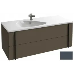 Модуль под раковину Nouvelle Vague 120х50,7х45,5 см, 2 ящика, насыщенный серый матовый EB3035-M76 Jacob Delafon