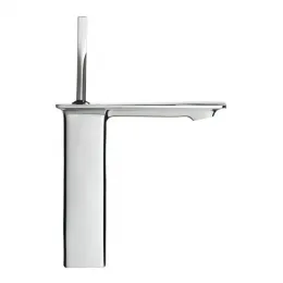 Высокий смеситель на столешницу Stance 20,2 см, неповоротный излив, с донным клапаном E14761-CP Jacob Delafon