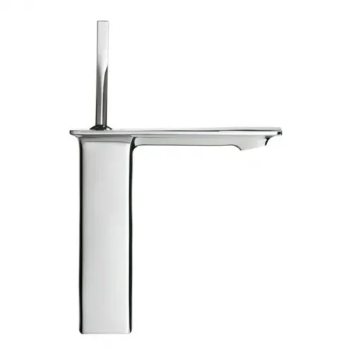 Высокий смеситель на столешницу Stance 20,2 см, неповоротный излив, с донным клапаном E14761-CP Jacob Delafon