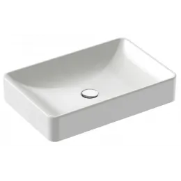 Накладная раковина Vox 60х40х13,5 см, без переливного отверстия, без отверстия для смесителя, санфарфор EVF002-00 Jacob Delafon