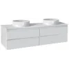 Модуль под раковину Madeleine 124х49,2х47,6 см, 4 ящика, белый глянцевый, для 2 раковин EB2085-J5 Jacob Delafon